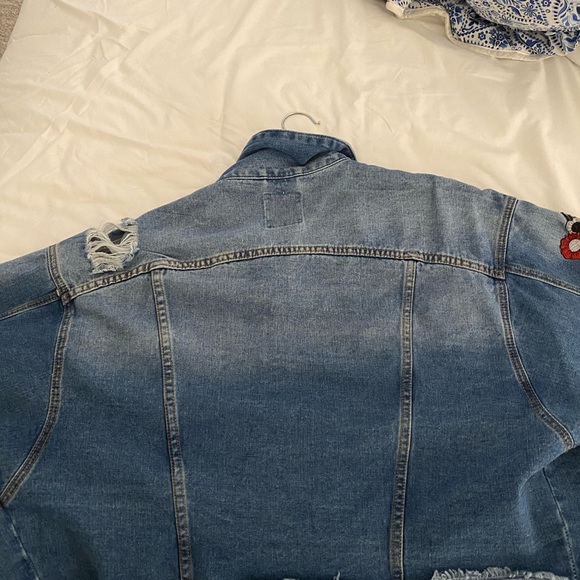Distressed Denim Jacket - Picture 4 of 4